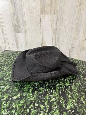 Idyllwind Black Woven Cowboy Hat with Braided Trim
